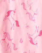 Kid 2-Pack Unicorn Hearts Nightgowns, image 4 of 5 slides
