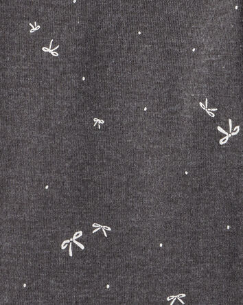 Baby Girl 4-Pack Sheep Print Long-Sleeve Multipack Bodysuits - Black/White, 