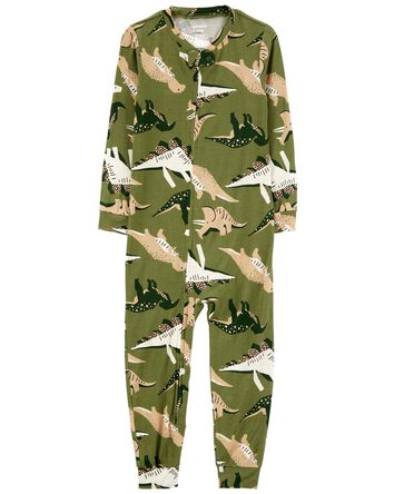 1-Piece PurelySoft Dinosaur Sleeper Pyjamas, 