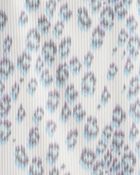 Filles - Haut &agrave; manches longues de style athl&eacute;tique &agrave; motif gu&eacute;pard, image 2 sur 2 diapositives
