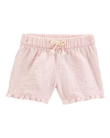 Toddler Ruffle Gauze Shorts, 