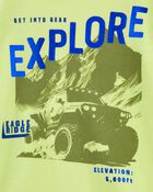 Kid Explore Truck Thermal Graphic Tee, image 3 of 4 slides