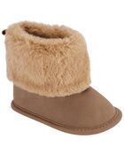 Faux Fur Boots, image 1 of 7 slides