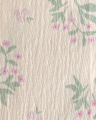 Baby Girl 3-Piece Floral Layering Set - Purple/Ivory, image 2 of 4 slides