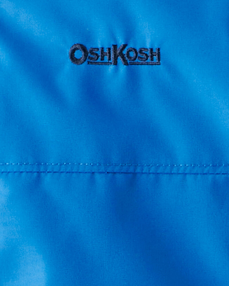Boys 2-Piece Taslan Color Block Snowsuit Set - Blue, image 6 of 13 slides
