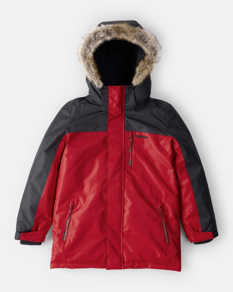 Boys Boy Parka Hooded Winter Jacket Red Carter's Oshkosh Canada