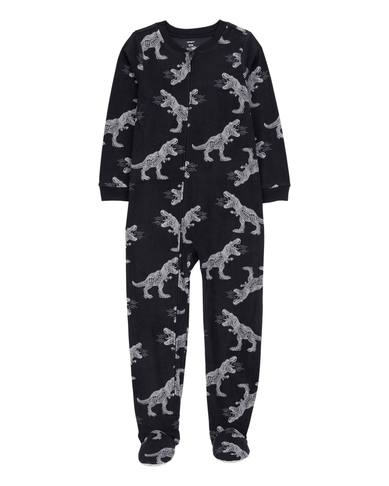 Carter s Kids Boys Kid 1 Piece Dinosaur Fleece Footie Pyjamas