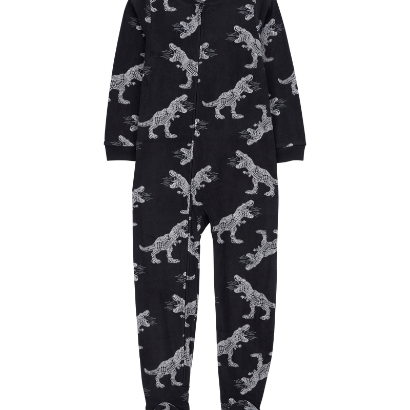 Carter s Kids Boys Kid 1 Piece Dinosaur Fleece Footie Pyjamas