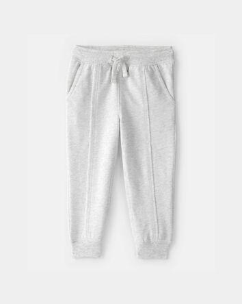 Tout-petit gar&ccedil;on - Pantalon de jogging en jersey bouclette - Gris, 