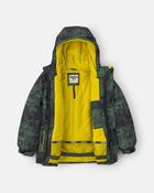 Boys 2 Piece Snowsuit- Green, image 4 of 6 slides