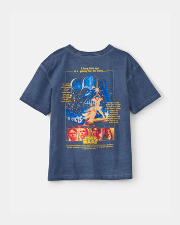 Gar&ccedil;ons - T-shirt imprim&eacute; Star Wars - Bleu, 