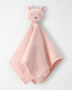 B&eacute;b&eacute; fille - Doudou ours en coton biologique, image 1 sur 3 diapositives
