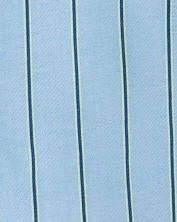 Kid Striped Loose Fit 2-Piece Pyjamas - Blue, 