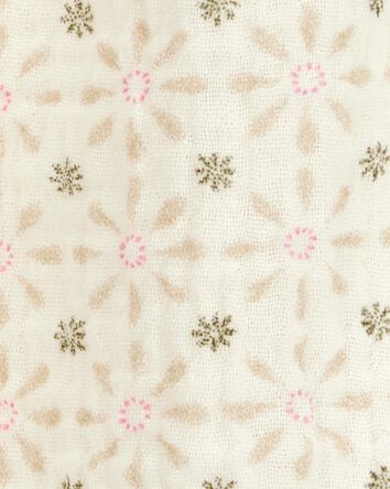 Toddler Floral Sleeveless Tank - Ivory, 