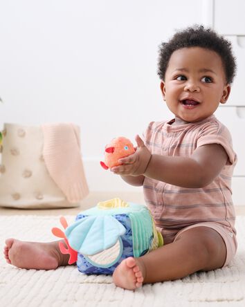 Baby Seascape Soft Baby Activity Cube
, 