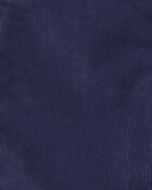 B&eacute;b&eacute; gar&ccedil;on - Pantalon en velours c&ocirc;tel&eacute; &agrave; bretelles &ndash; Bleu, image 3 sur 3 diapositives
