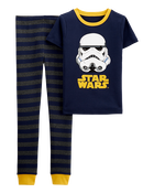 Kid 2-Piece 100% Snug Fit Cotton Pyjamas, image 1 of 3 slides