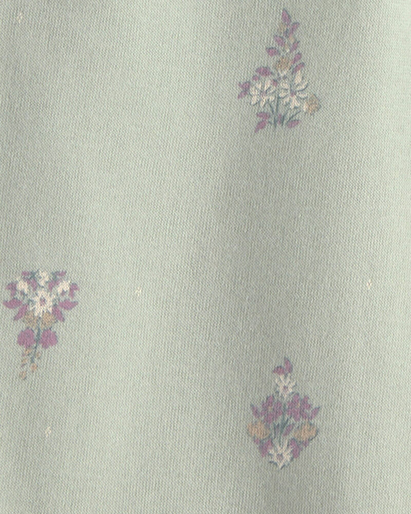 B&eacute;b&eacute; fille - Pantalon de sport &agrave; motif floral &ndash; Vert, image 3 sur 3 diapositives