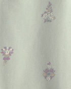 B&eacute;b&eacute; fille - Pantalon de sport &agrave; motif floral &ndash; Vert, image 3 sur 3 diapositives