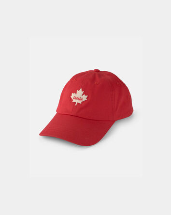 Kid Canada Day  Baseball Hat- Red , 