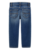 Bébé Jeans droit - délavage bleu ancre foncé, image 2 sur 4 diapositives