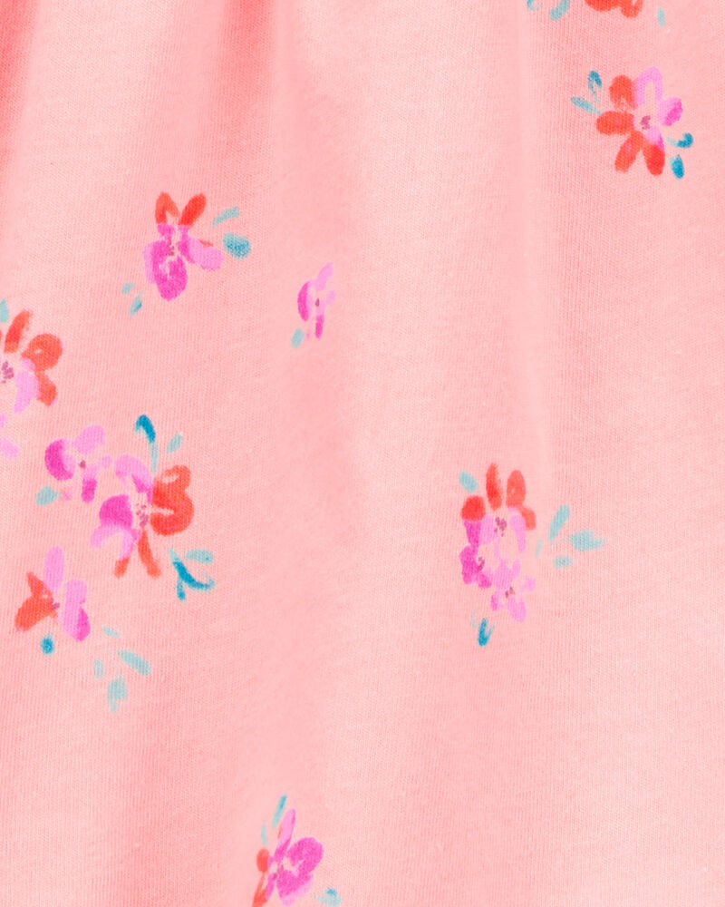 Toddler Floral Print Romper, image 2 of 3 slides