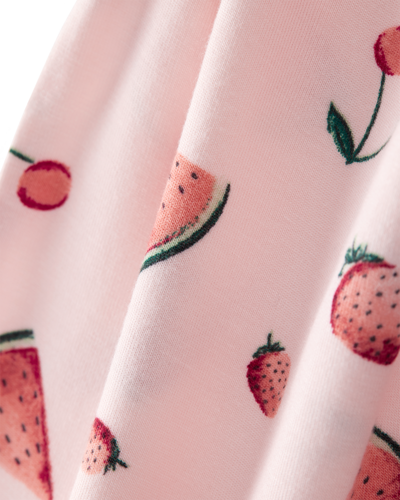 Tout-petit fille - Pyjama 2 pièces PurelySoft à melon d’eau, image 2 sur 5 diapositives