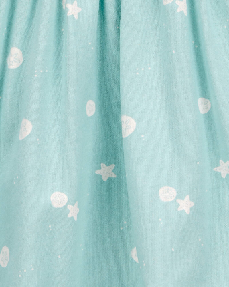 Toddler Starfish Tank Dress, image 3 of 4 slides