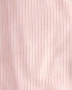 Baby Girl 2-Way Zip PurelySoft Sleeper - Light Pink, image 4 of 8 slides