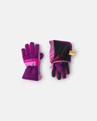 Tout-petit fille - Gants Peewee Kombi - Mauve, image 2 sur 2 diapositives
