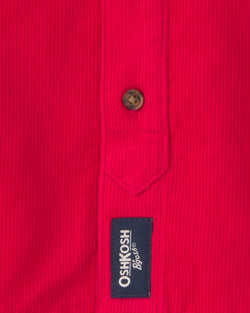 Toddler Boy Corduroy Jacket - Red, image 2 of 3 slides