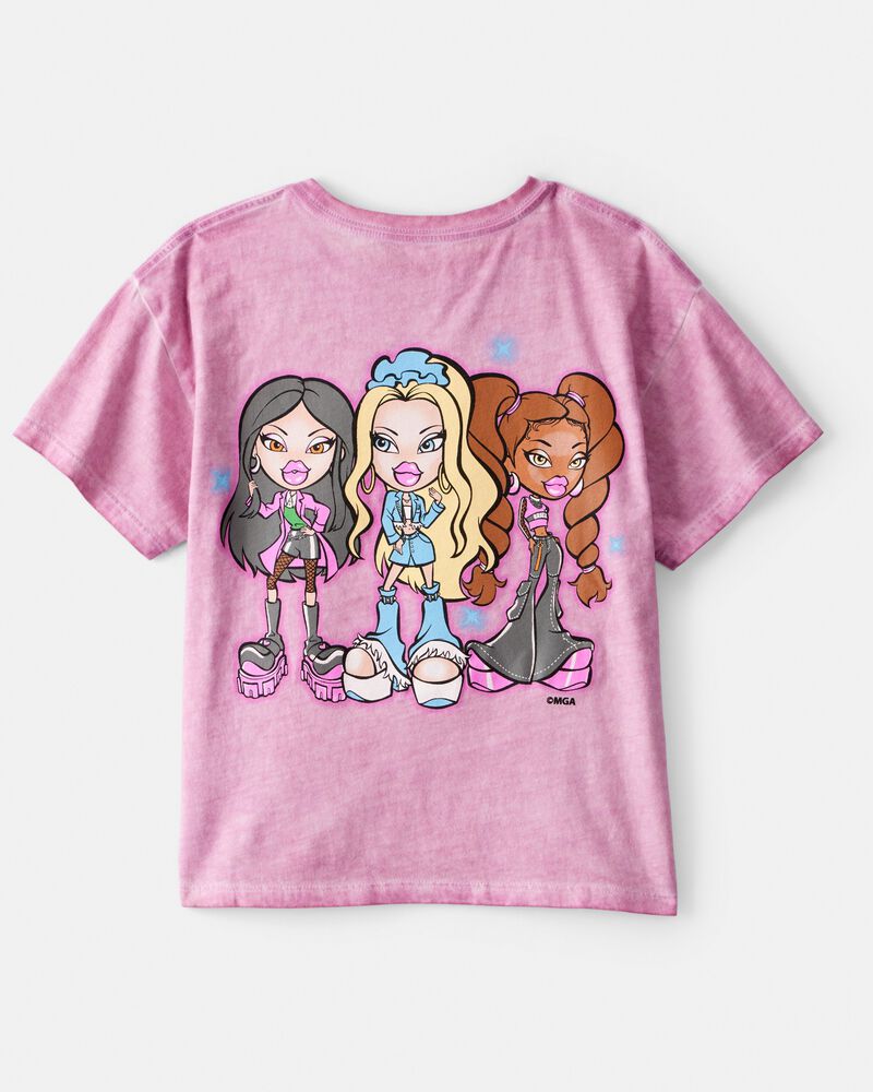 Filles - T-shirt imprim&eacute; &agrave; manches courtes Bratz - Rose, image 2 sur 4 diapositives