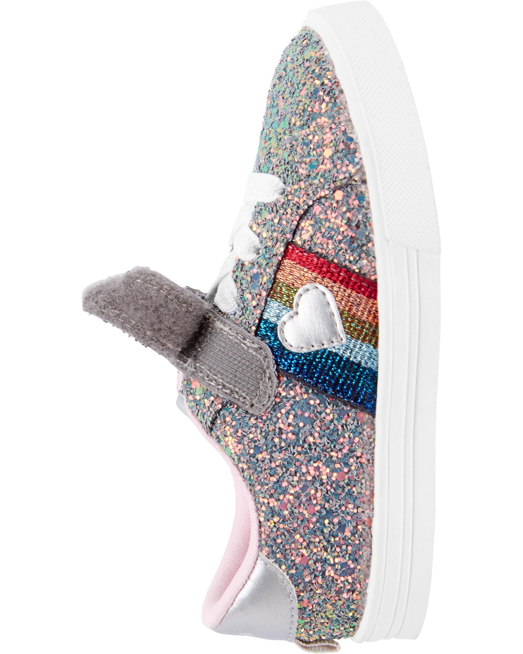Toddler Girl Glitter Rainbow Sneakers Carter’s OshKosh Canada