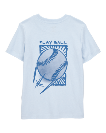 Toddler Baseball-Print Graphic Tee, 