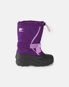Girls SOREL Flurry&trade;Winter Snow Boot - Purple, image 3 of 3 slides