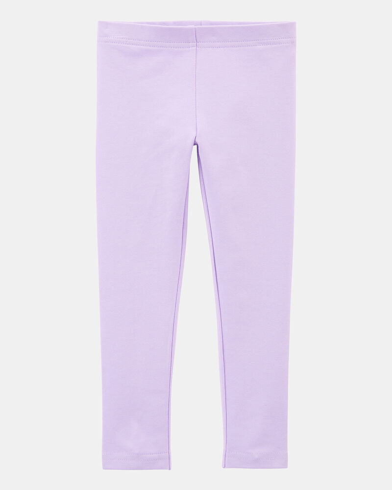 B&eacute;b&eacute; fille - Legging extensible en coton, image 1 sur 2 diapositives