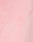 Toddler Bunny Hooded Fleece Robe - Pink, image 2 of 3 slides
