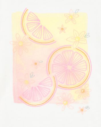 Kid Lemon Short-Sleeve Fashion Top - Cream, 