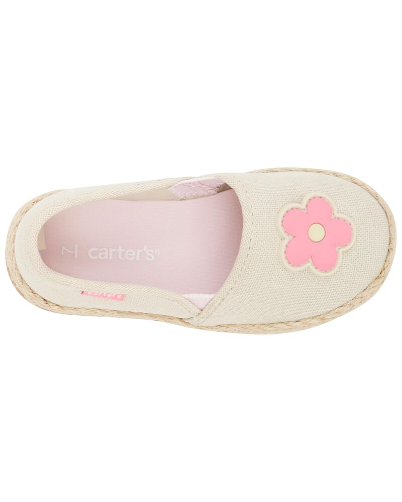 Toddler Flower Espadrilles, image 6 of 9 slides