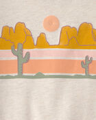 Tout-petit gar&ccedil;on - T-shirt graphique Cactus Desert - Cr&egrave;me, image 3 sur 3 diapositives