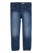 Baby Girl Skinny Jeans in Dark Rinse, image 1 of 4 slides