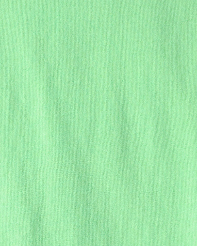 Kid Solid T-Shirt - Green, image 2 of 3 slides