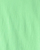 Kid Solid T-Shirt - Green, image 2 of 3 slides