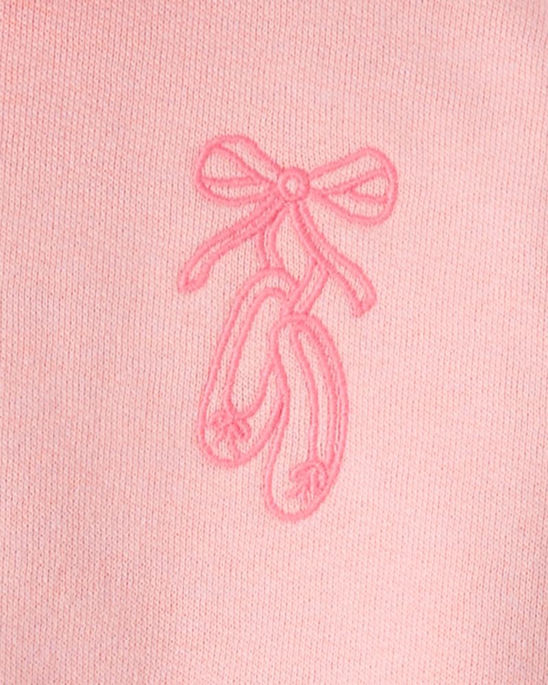 Toddler Girl 2-Piece Ballet Long-Sleeve Hoodie & Pant Set - Pink, image 4 of 8 slides