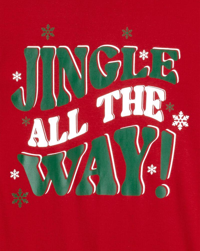 Adult 2-Piece Christmas Jingle All The Way 100% Snug Fit Cotton Pyjamas, image 2 of 3 slides