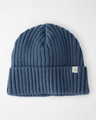 Toddler Organic Cotton Sweater Knit Beanie, image 1 of 4 slides