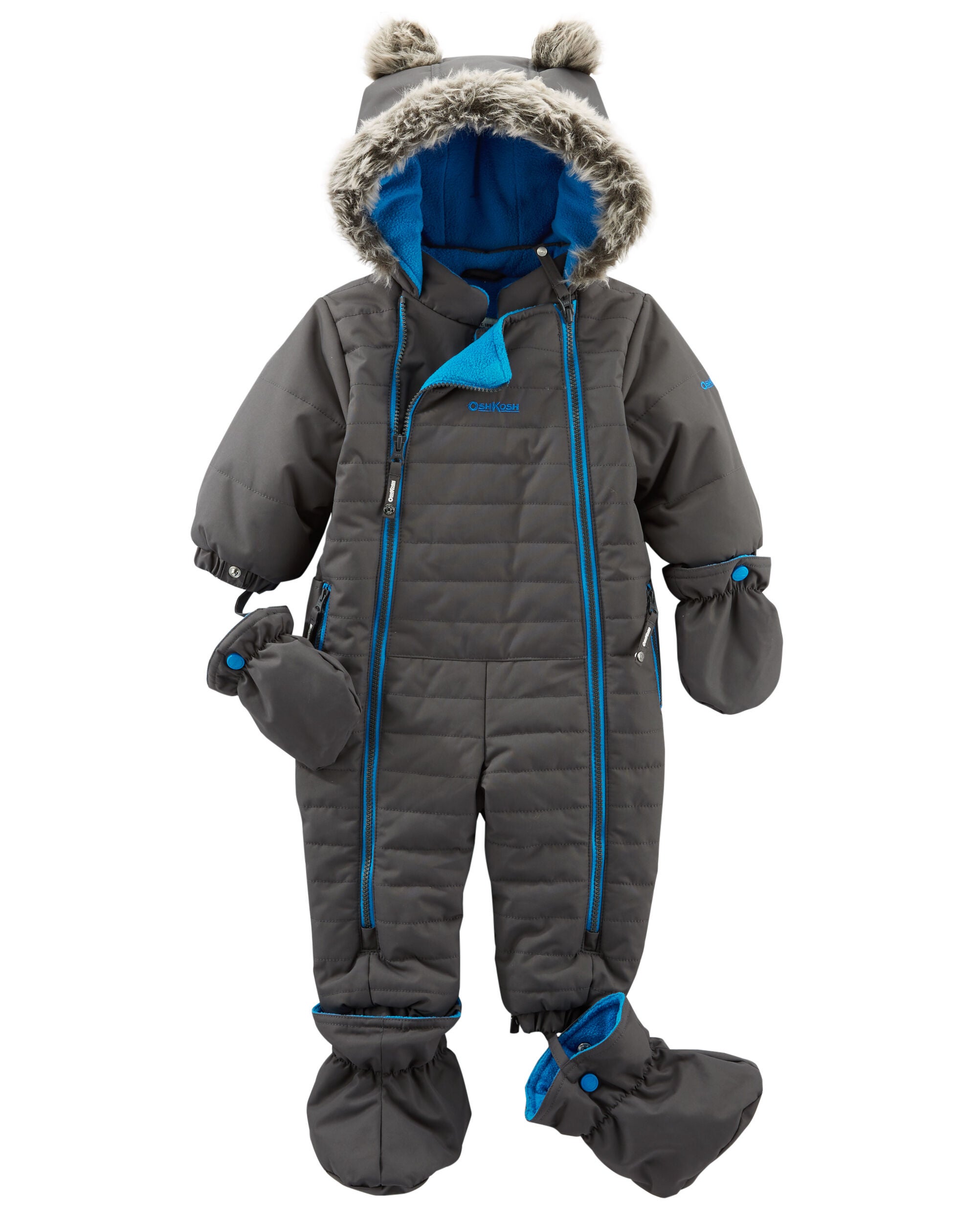 baby 1 piece snowsuit