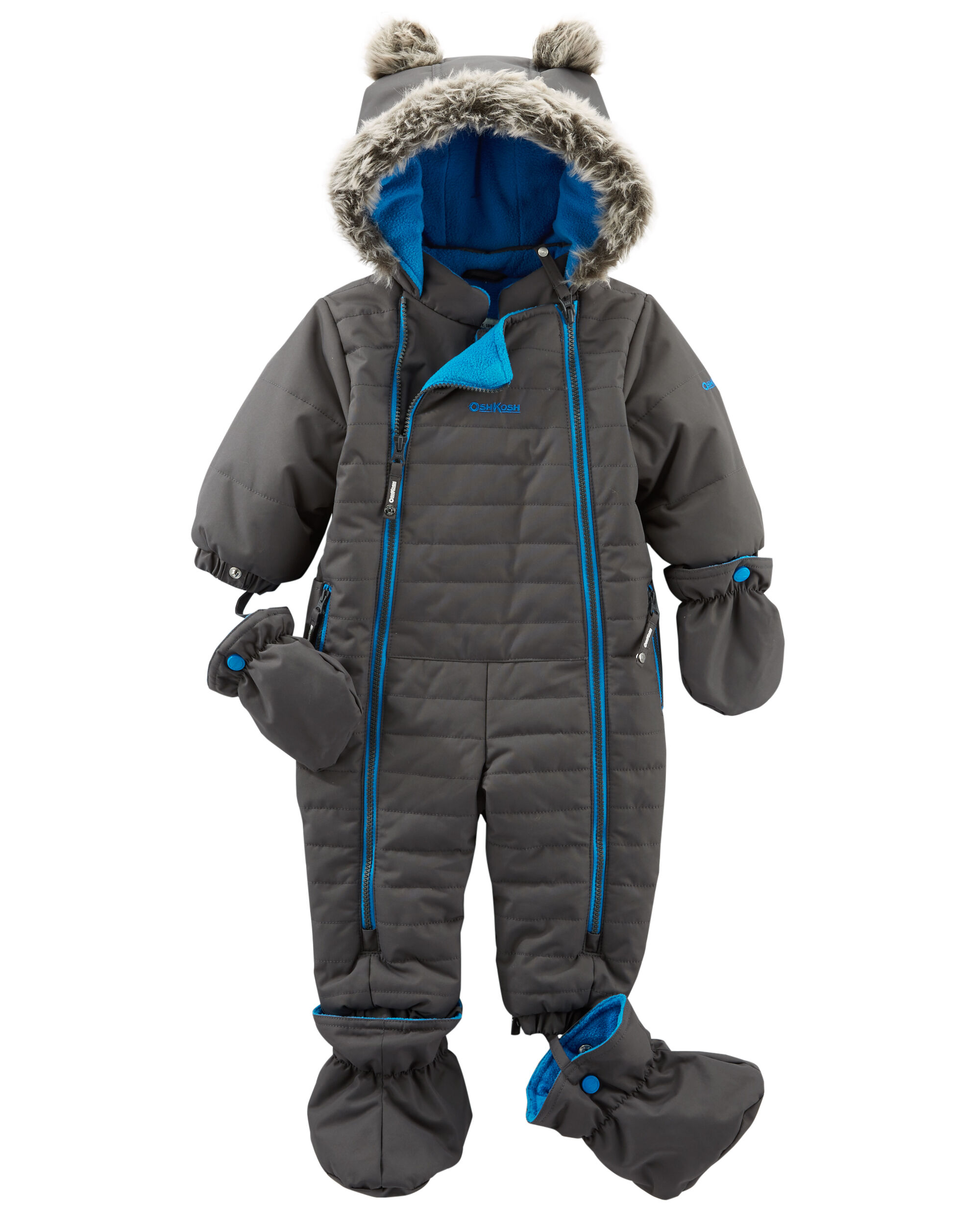 Infant 1-Piece Snowsuit | Carter’s OshKosh Canada