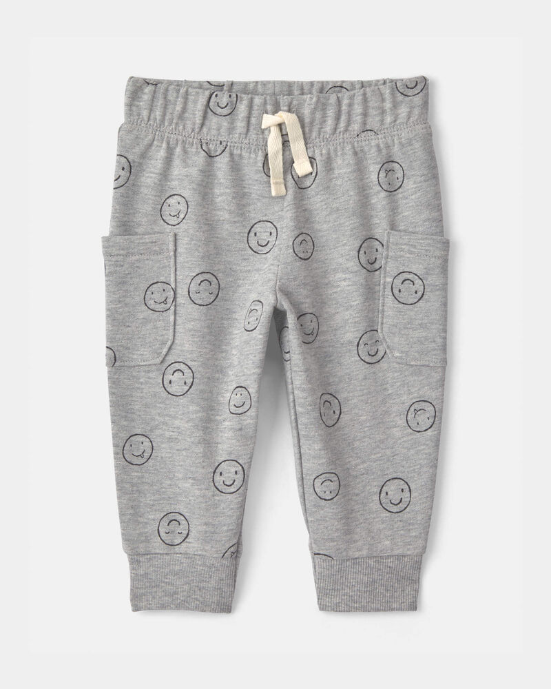 Baby Boy 2-Piece 'Little Buddy' Bodysuit & Pant Set - Red/Grey, image 3 of 7 slides