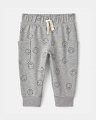 Baby Boy 2-Piece 'Little Buddy' Bodysuit & Pant Set - Red/Grey, image 3 of 7 slides